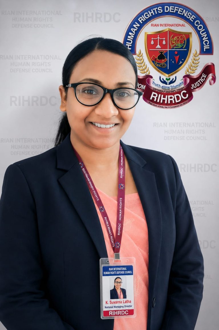 Kallepalli Suvarna Latha, Managing Director (MD)